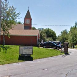 Mary Immaculate Catholic Church - Entrance to Mary Immaculate Catholic Church immediately after Templeton Dr. on Military Ave.