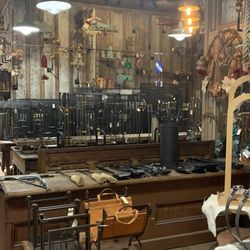 David's Stove Shop - Lots of black iron stove stuff