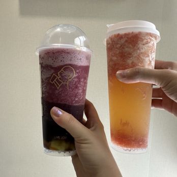 Heytea - Crisp grape boom and grapefruit boom - Tea Rooms Near Me - Berkeley, California