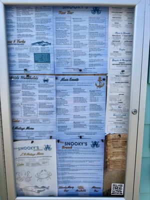 Menu photo 1 Snooky's Oceanfront North Myrtle Beach, SC Menu photo 1 Snooky's Oceanfront North Myrtle Beach, SC