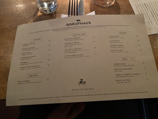 Menu photo 8 Boeufhaus Chicago, IL