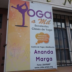 Ananda Marga Centro de Yoga y Meditación. - Afiche Ananda Marga Centro de Yoga y Meditación