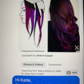 An Epic Salon - Inquiry about new color previously asked about during previous salon appointment. - Hair Salons Near Me - Sparks, Nevada An Epic Salon - Inquiry about new color previously asked about during previous salon appointment. - Hair Salons Near Me - Sparks, Nevada