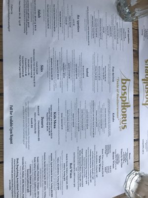 Menu photo 5 Bosphorus Cafe Grill Port Washington, NY Menu photo 5 Bosphorus Cafe Grill Port Washington, NY