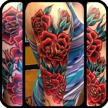 Classic Tattoo - Classic rocks! Super clean &everyone is friendly. Eric just finished my half sleeve and I'm so stoked about it, he did awesome - Tattoo Near Me - Las Vegas, Nevada Classic Tattoo - Classic rocks! Super clean &everyone is friendly. Eric just finished my half sleeve and I'm so stoked about it, he did awesome - Tattoo Near Me - Las Vegas, Nevada