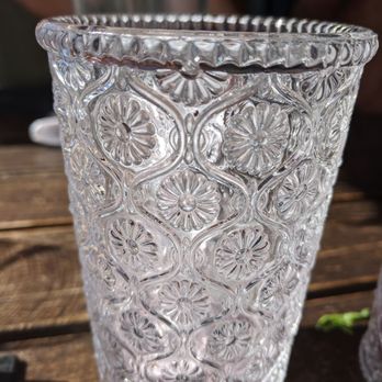 Eureka! - Lavender iced tea is served in this beautiful tumbler with a spring of mint and an edible flower. - American Near Me - Las Vegas, Nevada Eureka! - Lavender iced tea is served in this beautiful tumbler with a spring of mint and an edible flower. - American Near Me - Las Vegas, Nevada