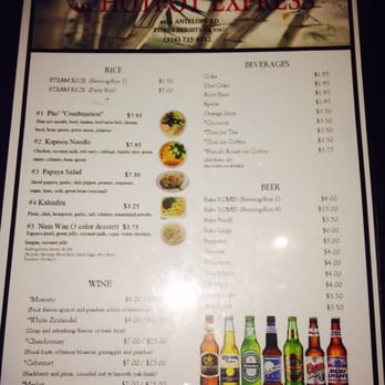 Hotpot Express - One side of menu didn't get thee other - Hot Pot Near Me - Citrus Heights, California