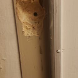 Doctor Locksmith - It looks like a beaver chewed this hole. Shoddy work and no response to a complant