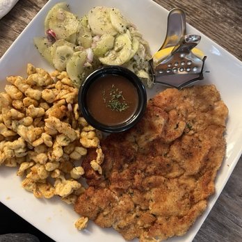 Tiny Schnitzel Haus - Pork schnitzel - German Near Me - Pipe Creek, Texas