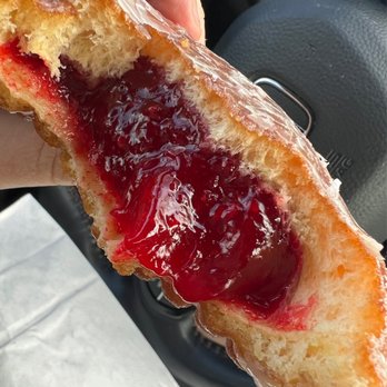 Randy's Donuts - Raspberry Jelly Filled - Donuts Near Me - Las Vegas, Nevada Randy's Donuts - Raspberry Jelly Filled - Donuts Near Me - Las Vegas, Nevada