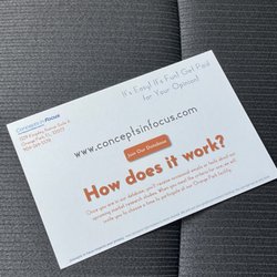 Concepts In Focus - Sign up, tell a friend and/or family.