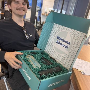 Hoehn Honda - SDCCU gave him a gift box since he took advantage of the great loan rates. - Car Dealers Near Me - Carlsbad, California