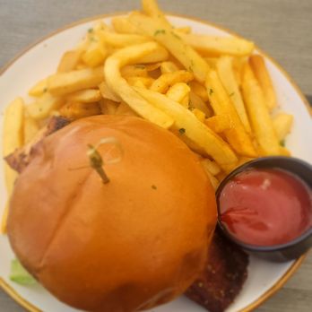 Gaucho Beach - Salmon Burger - Sandwiches Near Me - Long Beach, California Gaucho Beach - Salmon Burger - Sandwiches Near Me - Long Beach, California