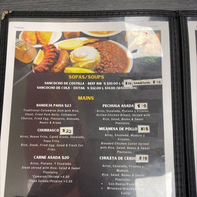 Menu photo 3 La Costenita North York, ON