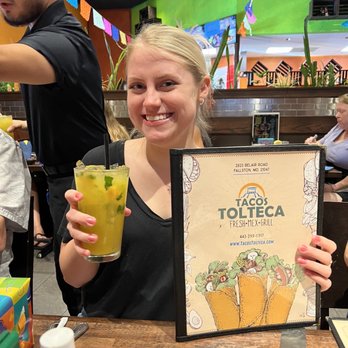 Tacos Tolteca - Menu, mango mojito - Mexican Near Me - Fallston, Maryland
