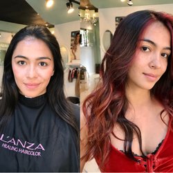 Damron Salon - Flaming hot balayage by Jazmin
