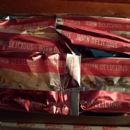 The packaging of sonic lil doggies