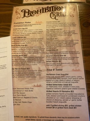 Menu photo 2 Copp WInery and Brewery Crystal River, FL