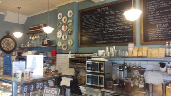 Ampersand Cafe & Bookstore. by null