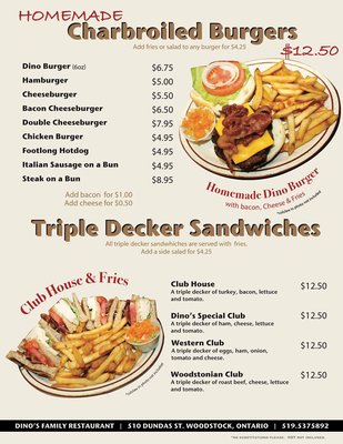 Menu photo 7 Dino's Dining Lounge Woodstock, ON Menu photo 7 Dino's Dining Lounge Woodstock, ON