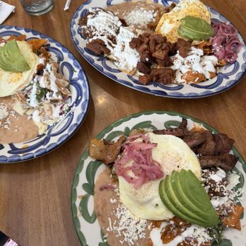 Girasol Cocina Mexicana - Chilaquiles Clasicos ( creamy chipotle with acherra meat ) - Mexican Near Me - Monrovia, California Girasol Cocina Mexicana - Chilaquiles Clasicos ( creamy chipotle with acherra meat ) - Mexican Near Me - Monrovia, California