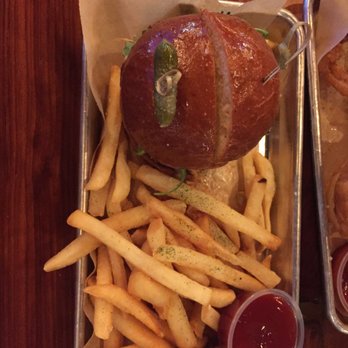 Brew Kitchen Bar - Prime Burger with Fries - Gastropubs Near Me - Monterey Park, California Brew Kitchen Bar - Prime Burger with Fries - Gastropubs Near Me - Monterey Park, California