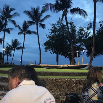 Old Lahaina Luau - View of the stage from our traditional style seating table. - Performing Arts Near Me - Lahaina, Hawaii