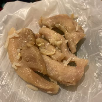 Chef Choy - Chewed on weird colored and textured chicken - Chinese Near Me - Pleasant Hill, California