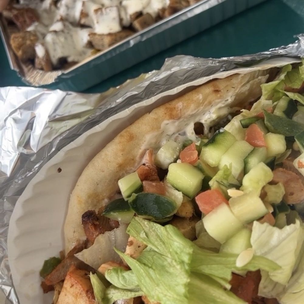 Chicken Gyro, Lamb Platter Chicken Gyro, Lamb Platter