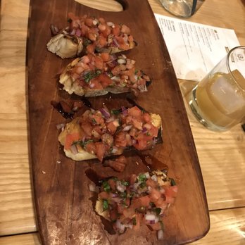 Barley Mac - Bruschetta! With my spiced cocktail :) - Bars Near Me - Arlington, Virginia
