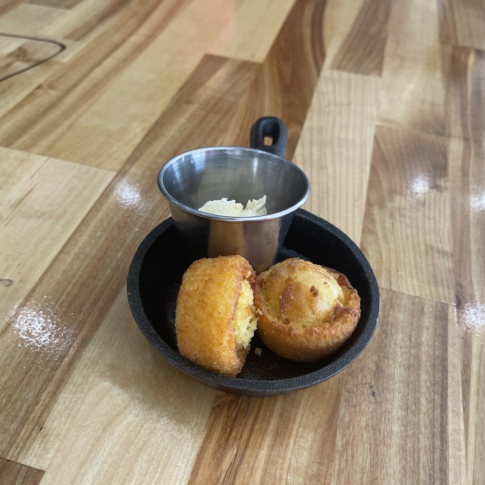 Southern Gourmet Kitchen - Complementary cornbread muffins - Southern Near Me - Plano, Texas Southern Gourmet Kitchen - Complementary cornbread muffins - Southern Near Me - Plano, Texas