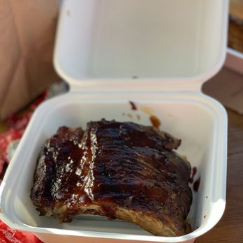 Flip The Bird Danvers - 1/4 slab of ribs were disappointingly just average. - Chicken Shop Near Me - Danvers, Massachusetts