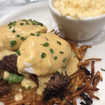 Briarpatch Restaurant - Short Rib Eggs Benedict! It's about to go down! - American Near Me - Winter Park, Florida