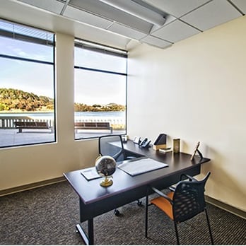Office Evolution Mill Valley - Wonderful natural light. One of the perks of renting an exterior office space in Mill Valley. - Shared Office Spaces Near Me - Mill Valley, California Office Evolution Mill Valley - Wonderful natural light. One of the perks of renting an exterior office space in Mill Valley. - Shared Office Spaces Near Me - Mill Valley, California