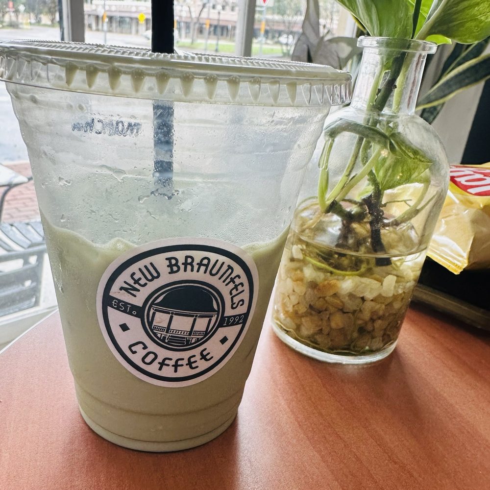 New Braunfels Coffee - Iced matcha. - Coffee & Tea Near Me - New Braunfells, Texas New Braunfels Coffee - Iced matcha. - Coffee & Tea Near Me - New Braunfells, Texas