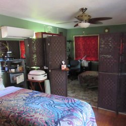 Green Thumbs Therapeutic Massage - Massage Room Here. Cool River massage at Flow Yoga
