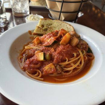Boudin - Pasta, Primavera - Grilled vegetable linguine in Arrabiata sauce - Bakeries Near Me - San Francisco, California Boudin - Pasta, Primavera - Grilled vegetable linguine in Arrabiata sauce - Bakeries Near Me - San Francisco, California