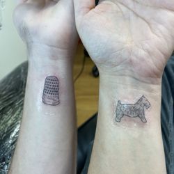 Doc's Tattooz - Monopoly piece tattoos