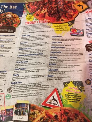 Menu photo 2 Zorbaz Grand Rapids, MN Menu photo 2 Zorbaz Grand Rapids, MN