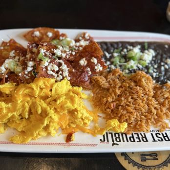 Breakfast Republic - Chilaquiles Scrambled w/ Cheese - Breakfast & Brunch Near Me - Culver City, California Breakfast Republic - Chilaquiles Scrambled w/ Cheese - Breakfast & Brunch Near Me - Culver City, California