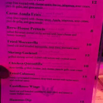 FED - Menu - New American Near Me - Stockton, California