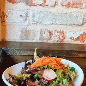 Juniper - House salad w/ black garlic balsamic dressing - New American Near Me - Boise, Idaho Juniper - House salad w/ black garlic balsamic dressing - New American Near Me - Boise, Idaho