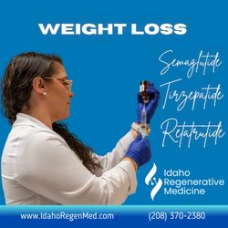 Idaho Regenerative Medicine - Personalized GLP & GIP programs using semaglutide, tirzepatide or retatrutide to support sustainable weight loss & metabolic health.