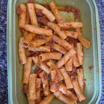 Stonefire Grill - Brea - Baked Rigatoni with Meat Sauce & Mozzarella - Barbeque Near Me - Brea, California Stonefire Grill - Brea - Baked Rigatoni with Meat Sauce & Mozzarella - Barbeque Near Me - Brea, California