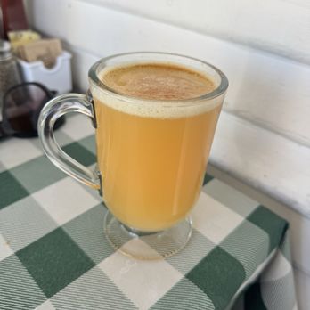 The Gilbert House - Orchard Hug - Steamed Apple Juice with a dash of cinnamon! - New American Near Me - Gilbert, Arizona