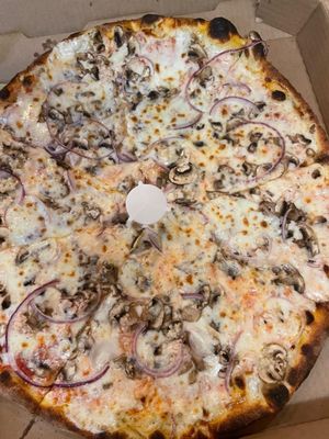 Flat Earth Pizza by null