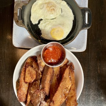 Bosscat Kitchen & Libations - Side of eggs and fries - Bars Near Me - Orange, California Bosscat Kitchen & Libations - Side of eggs and fries - Bars Near Me - Orange, California