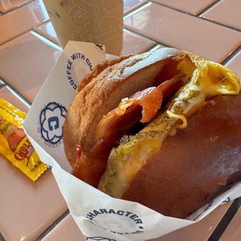Camellia Coffee Roasters - Bacon Egg Sandwich - Coffee & Tea Near Me - Sacramento, California