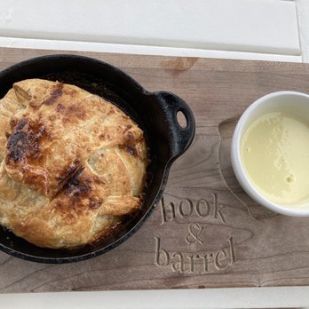 Hook & Barrel - Peach dumpling - Seafood Near Me - Myrtle Beach, South Carolina Hook & Barrel - Peach dumpling - Seafood Near Me - Myrtle Beach, South Carolina