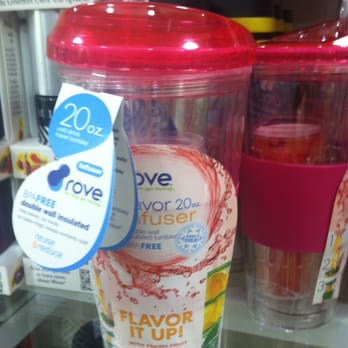 HomeGoods - Pretty cool cup with built in infuser to make flavored water-$4.99 - Home Decor Near Me - Pleasant Hill, California